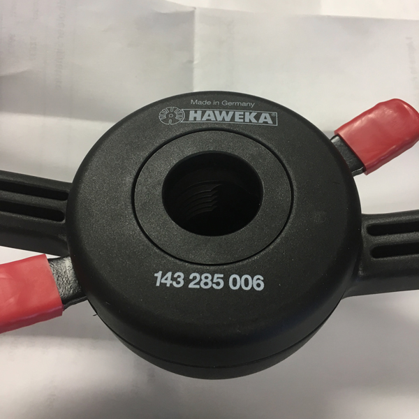 Haweka Wing Nut w/ Handles for Wheel Balancer - Protek Equipment