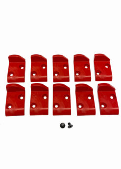 Alternative view of 12 pc Leverless Inserts RED