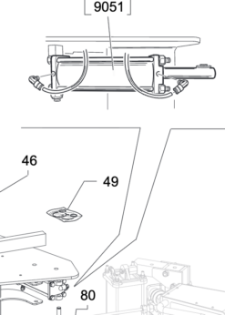 Alternative view of Horizontal Cylinder Seal Kit