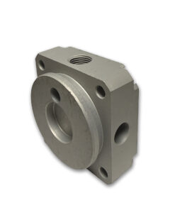 Alternative view of Rear End Cap (Horizontal Cylinder)