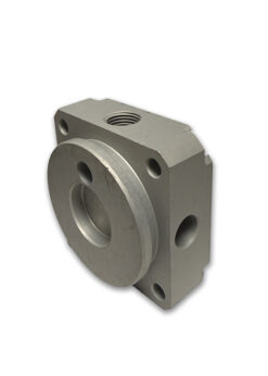 Alternative view of Rear End Cap (Horizontal Cylinder)