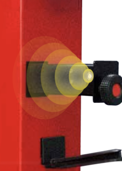 run-out diagnostic sensor