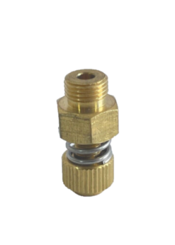 Alternative view of Muffler, 1/8 Adjustable Speed for Tire changer valve