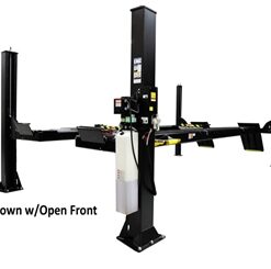 Challenger Ex-Length Flat Deck ALI 4 Post Lift 15K
