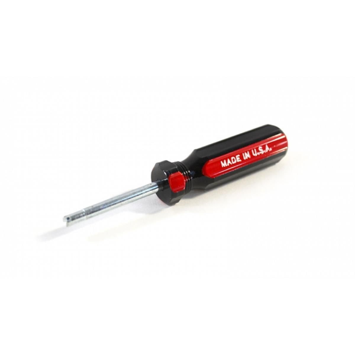 SCREWDRIVER CORE TOOL BLACK/RED USA MADE TV-2