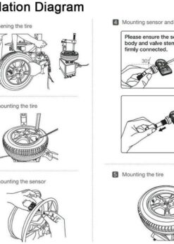 MX-Sensor 1-Sensor Press-in Rubber Valve Stem - Image 3