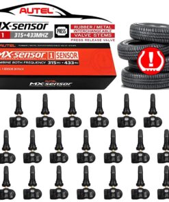 Bulk Box of (20) Individually Bagged 1-Sensors with Rubber Press-in Valve