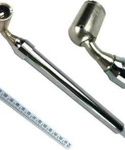 Haltec Large Bore Swivel Gauge, 10-150 psi