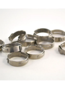 5/8 in. Open Pinch Hose Clamps (.52 in. - 5/8 in.)