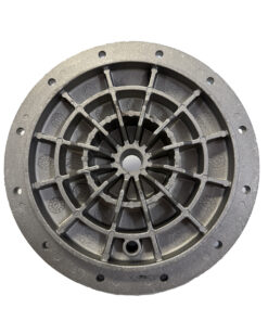 Alternative view of Cylinder Front Flange + Bushes