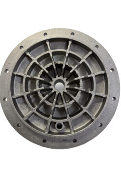 Alternative view of Cylinder Front Flange + Bushes