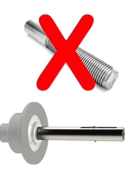 Alternative view of AutoClamp Handle for 40mm Shafts